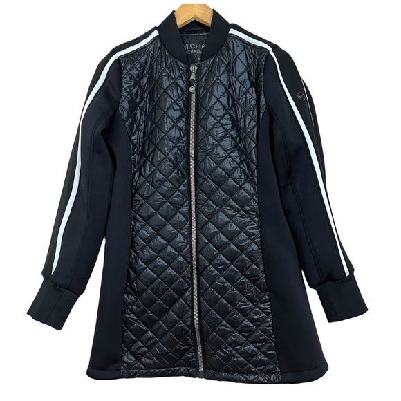 Michael Kors Black Quilted Jacket